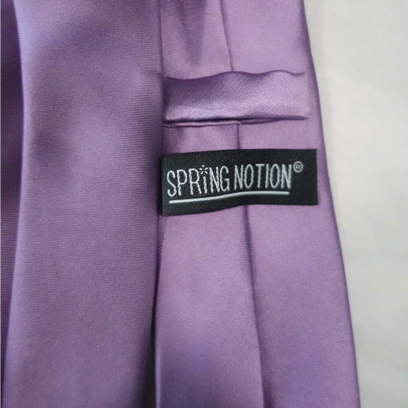 Spring Notion Ties Handmade - Purple - Picture 7 of 7
